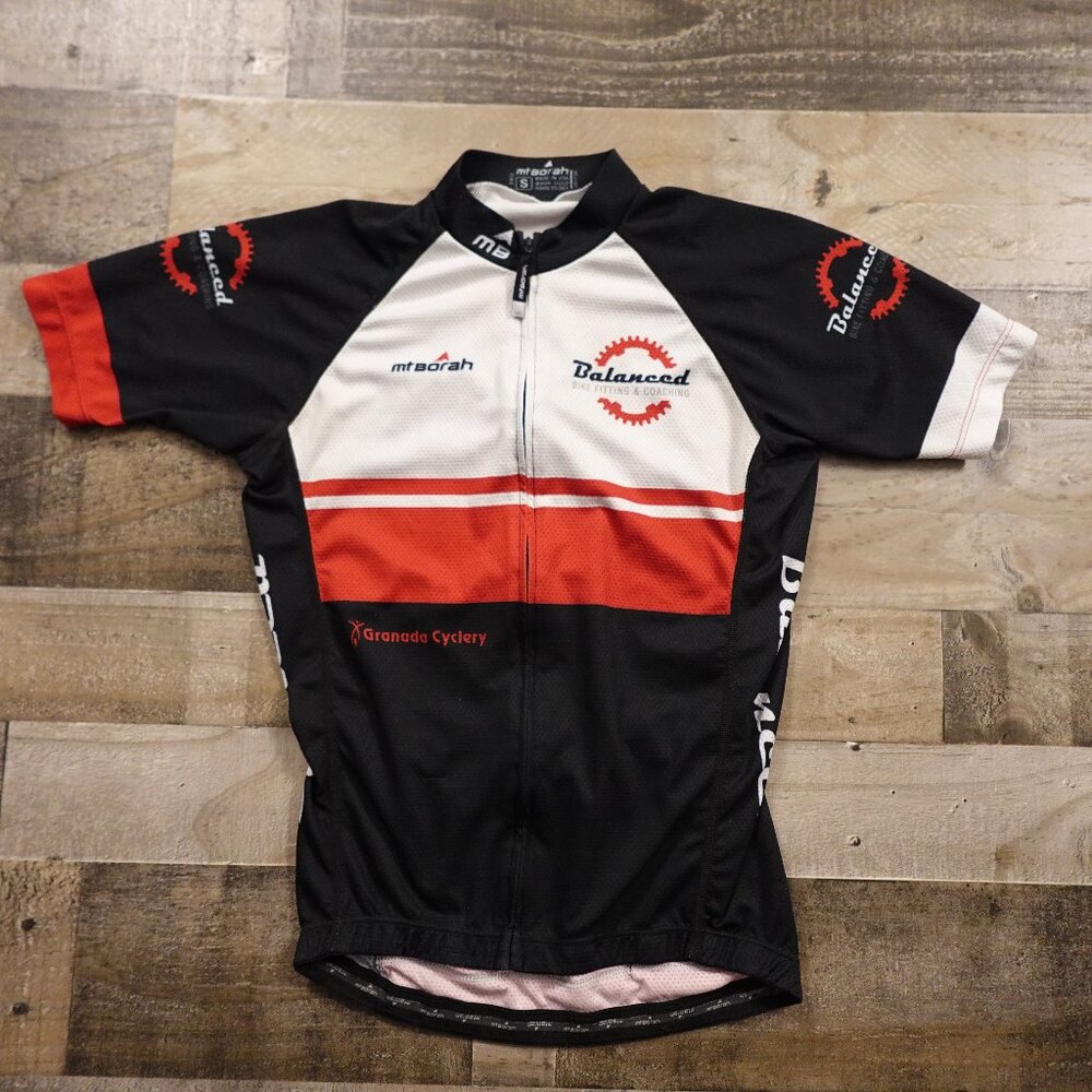 Mt. Borah‎ Pro Cycling Jersey Men’s Small Balanced Bike Fitting & Coaching